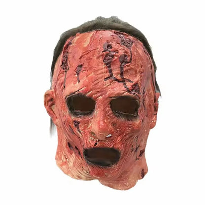2025 Halloween Silicone Scary Ghoul / Zombie Mask - Funny Headgear for Parties and Events