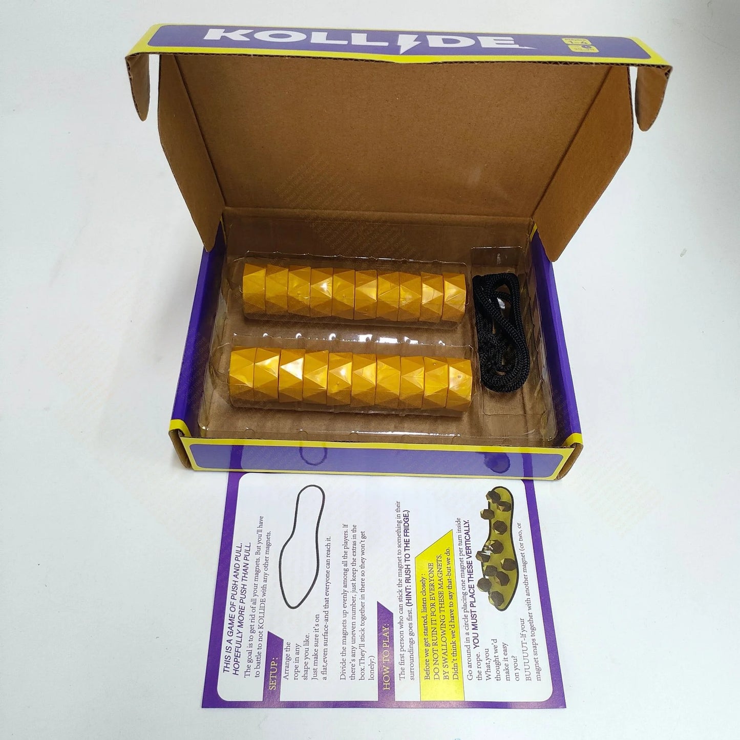 KOLLIDE™ Magnetic Chess Puzzle Game – Viral Family Strategy Board, Portable Travel Fun – 50% OFF Today