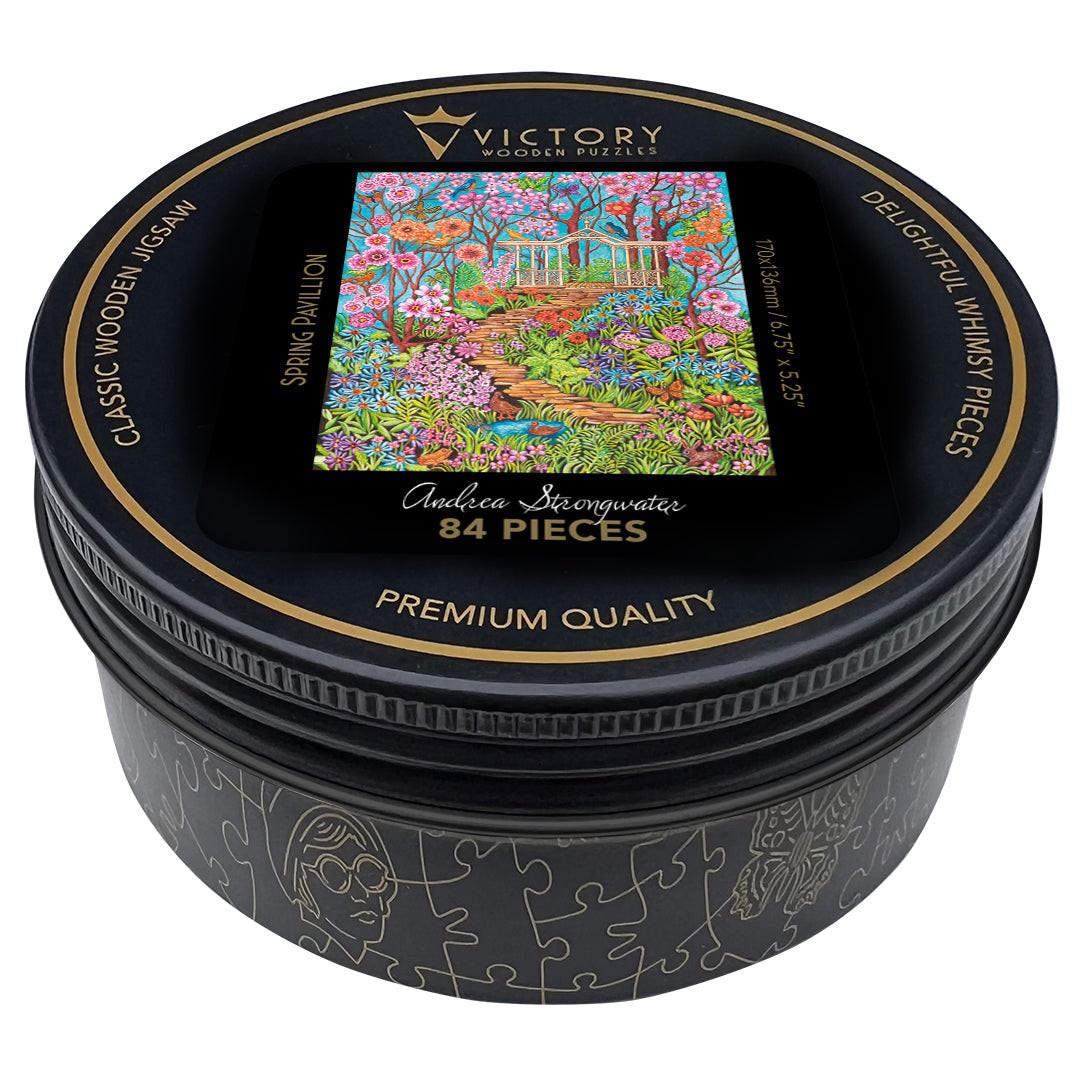 Spring Pavilion – Travel Mini Wooden Jigsaw Puzzle.