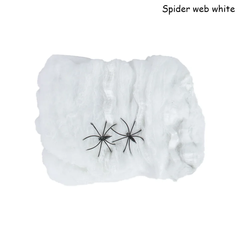 Stretchy Spider Web Halloween Decor – 6M to 9M Fake Cobwebs in Multiple Colours