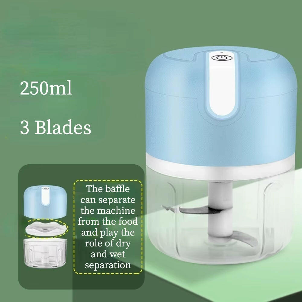 Electric Garlic Masher Portable Chopper – Effortless Food Prep Made Simple 🔪✨.
