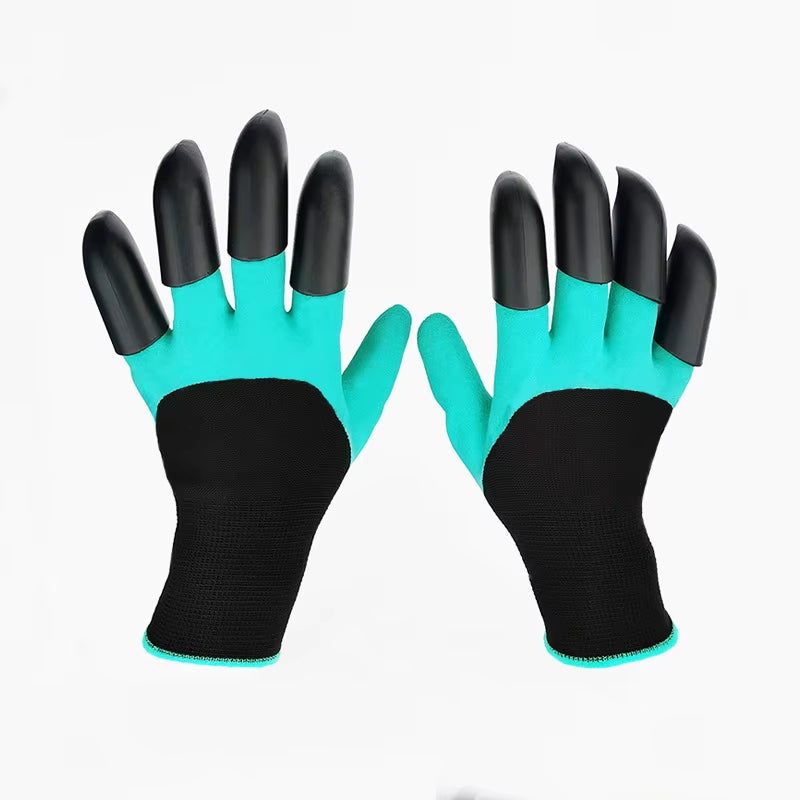 Garden gloves with built-in claws for effortless digging, planting & raking. Waterproof, breathable & protective. Perfect for gardening tasks! Durable & flexible fit.