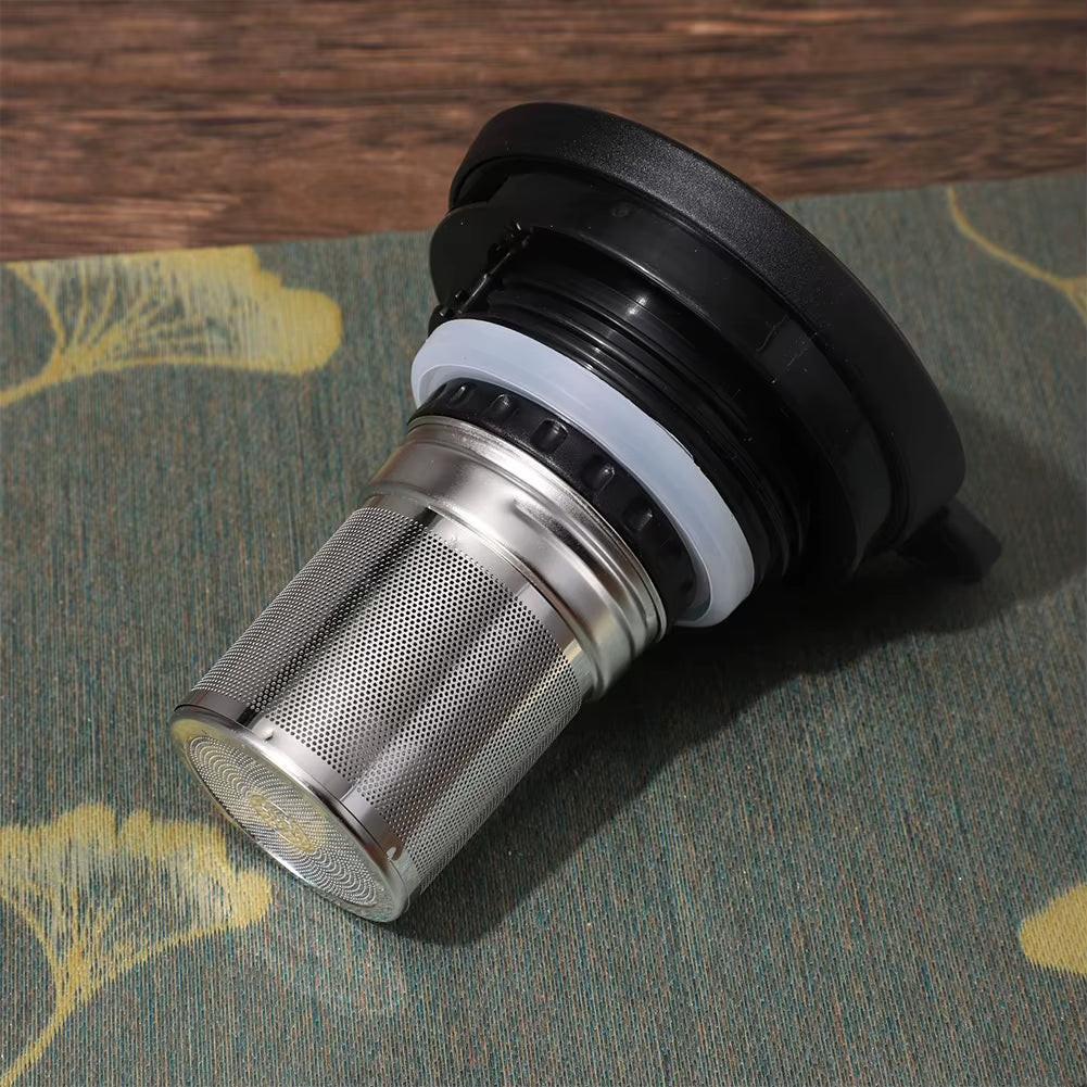 Steep in Style – Vintage Floral Tea Thermos with Built‑In Infuser.