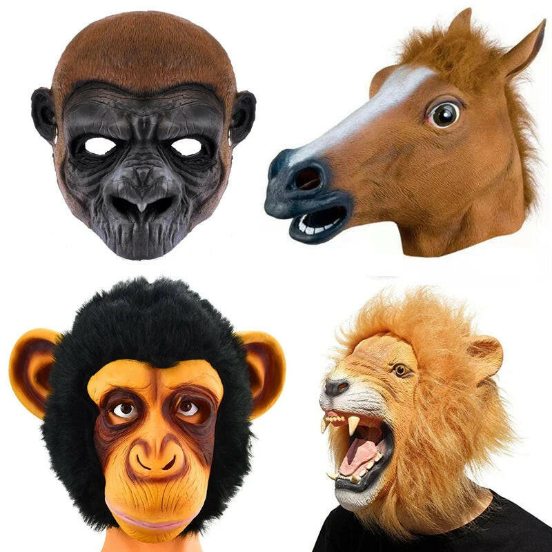 Novelty Animal Headgear for Halloween, Cosplay & Masquerade Events