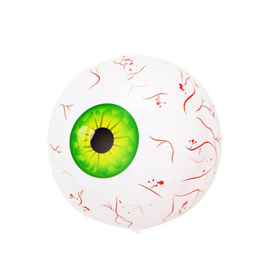 2025 Giant Inflatable Eyeball Balloon – 40cm Bloodshot Halloween Prop for Parties, Haunted Houses & Horror Decor