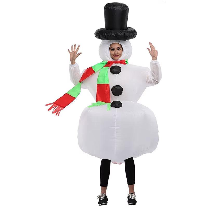 Christmas Inflatable Costume – Gingerbread, Santa, Snowman & More | Adult & Kids Sizes for Holiday Parties & Cosplay.