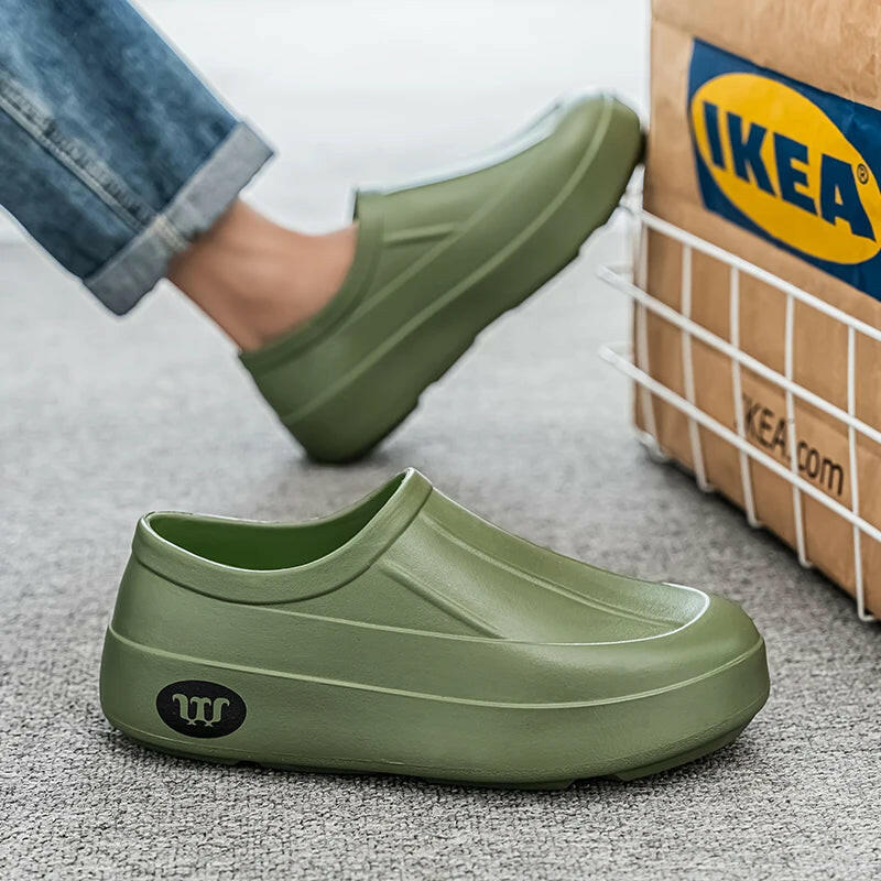 2025 Anti-Slip Chef Clogs – Breathable, Oil-Proof EVA Shoes for All-Day Comfort and Support