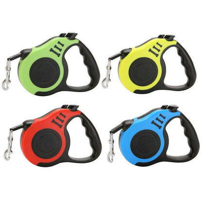 Walk Freely, Stay in Control – 16.5FT Retractable Dog Leash with One-Touch Brake.