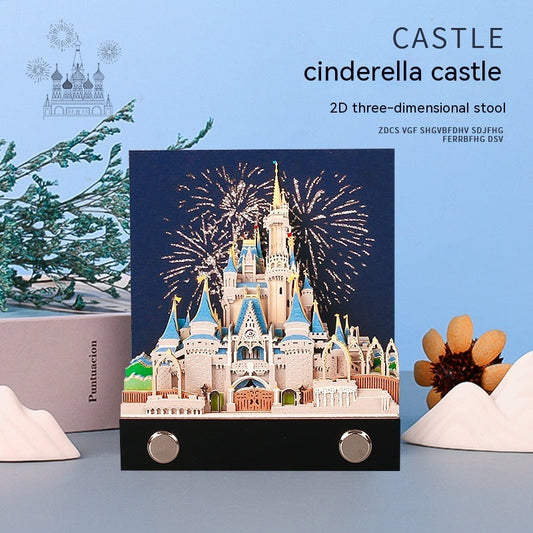 Three-Dimensional Notebook – Cinderella Castle