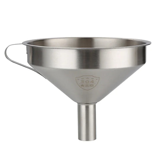 Premium Stainless Steel Funnel with Detachable Filter - Perfect for Canning and Kitchen Use!