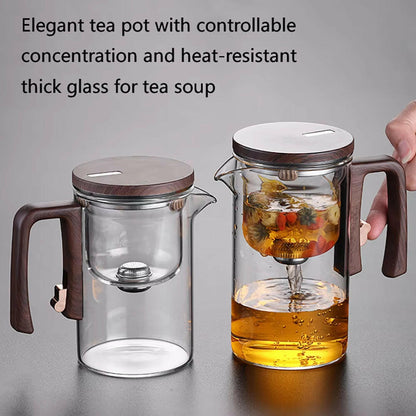 Elegant Glass Tea Pot Kettle with Infuser – Perfect for Tea Lovers (520ML/720ML).