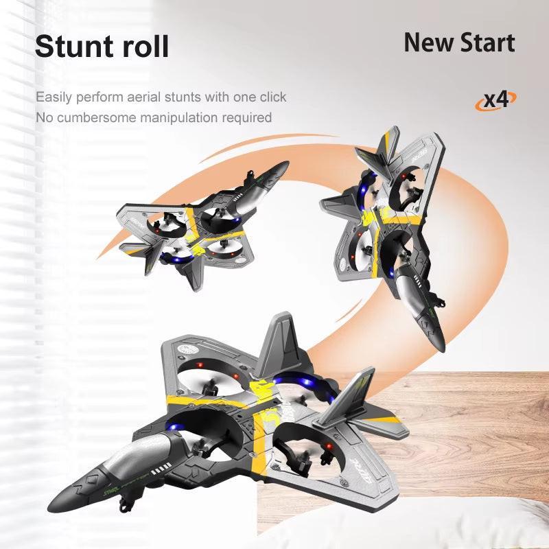 Take Flight with Confidence – V17 Foam RC Plane 2.4G Fighter Jet Glider for Beginners & Hobbyists.