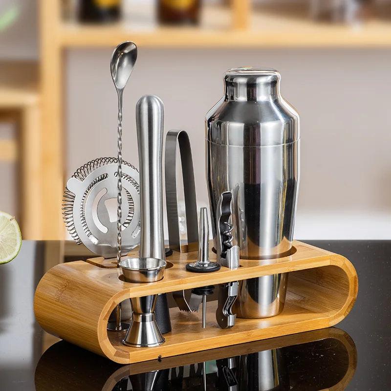 750ml Stainless Steel Cocktail Shaker Set – Professional Bartending Made Simple.