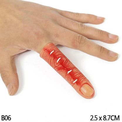 Horror Halloween Rubber Body Part Props – Fake Hands, Legs, Hearts & Brains for Haunted House & Party Decor