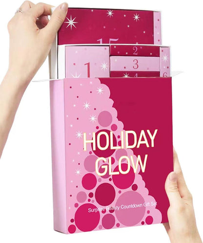 24-Day Beauty Advent Calendar – Makeup Countdown Gift Set.