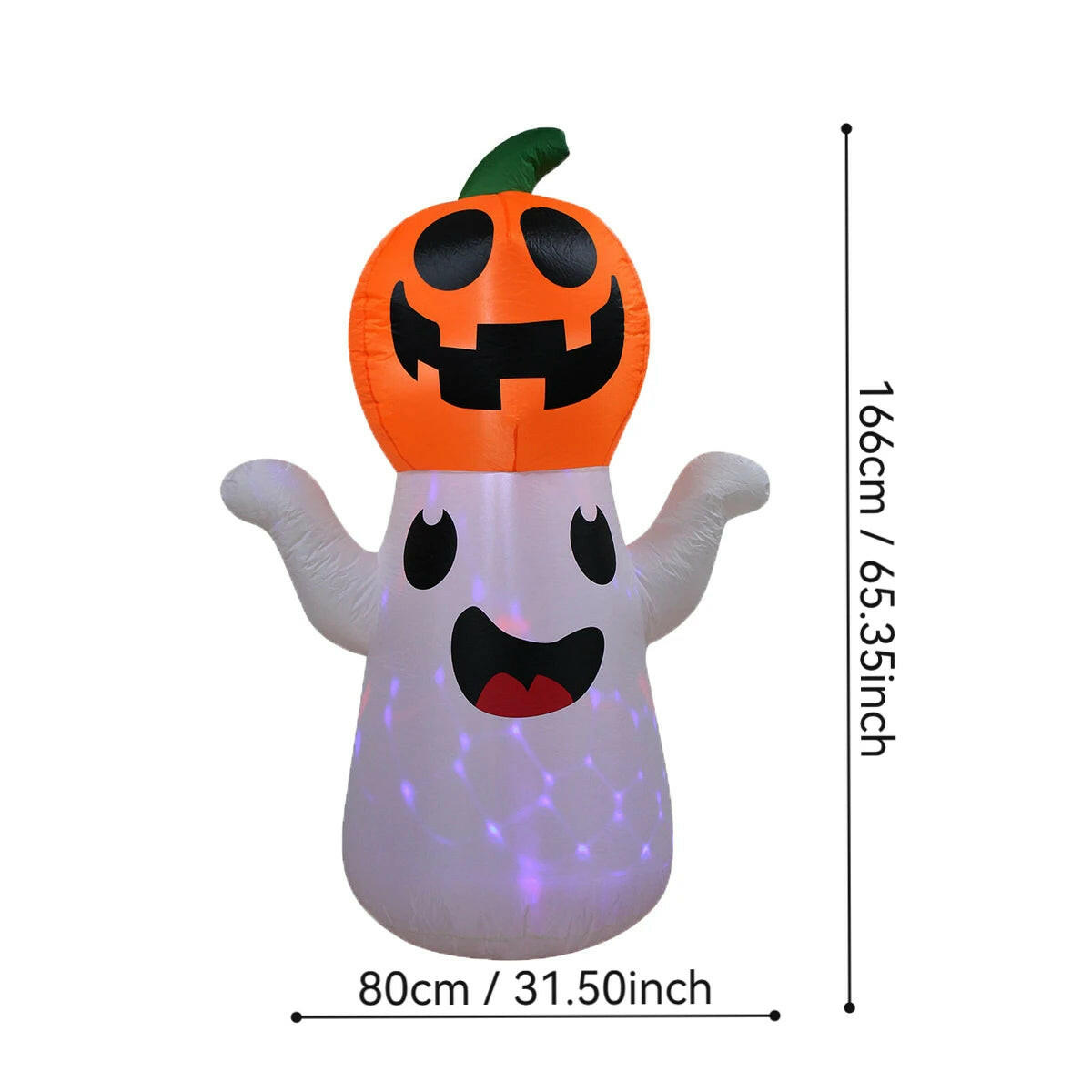 Inflatable Halloween Outdoor Decorations – Alien, Ghost Pumpkin, and Skeleton Dachshund Blow-Up Props for Lawn, Garden, and Party Displays