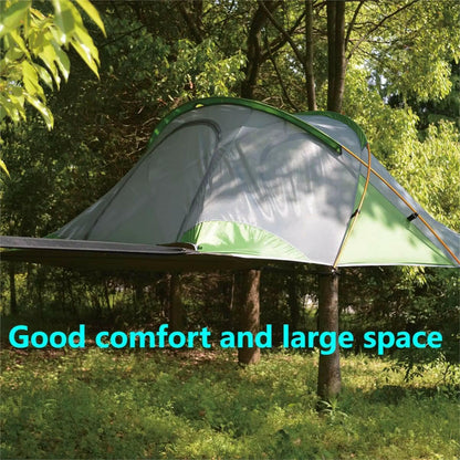 Large Portable Tree Tent for 2-4 Persons - Ideal for Family Tree Tents, Outdoor Activities, Hiking, and Travel.