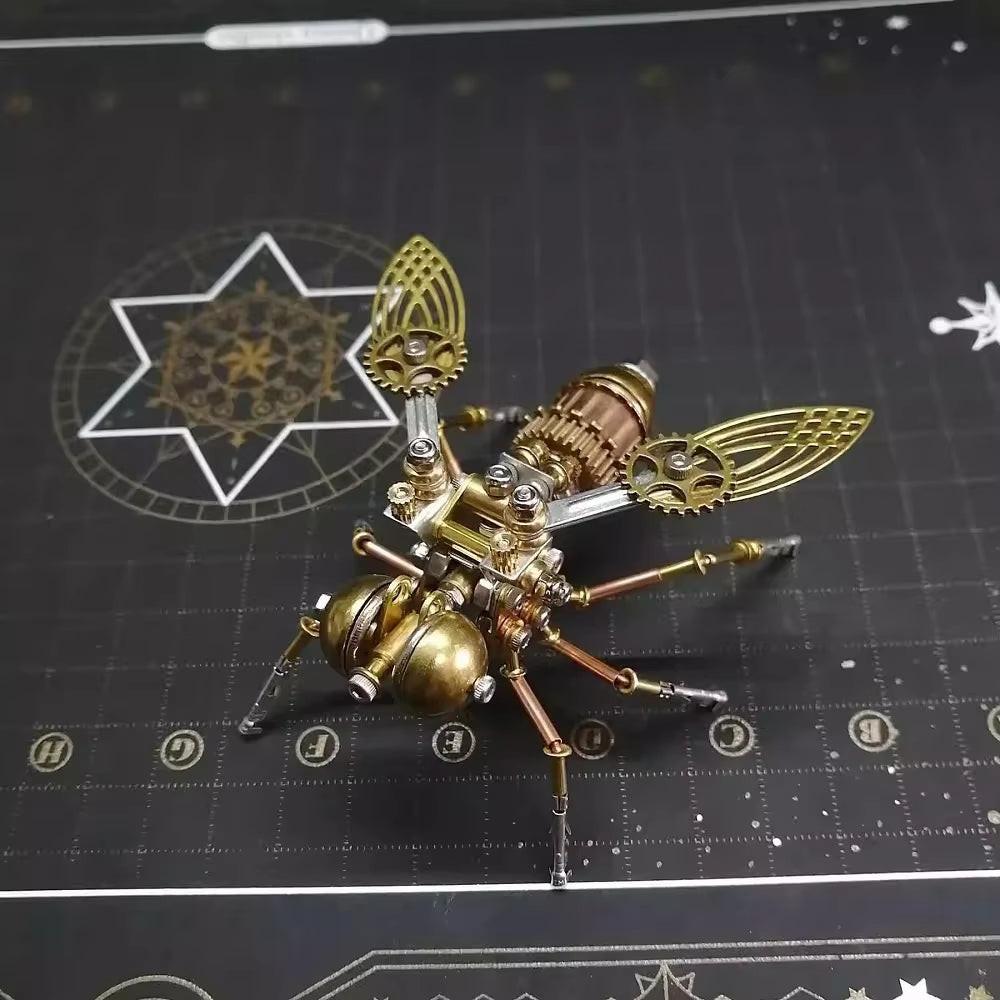 Wasp 3D metal puzzle – precision‑cut alloy decor piece