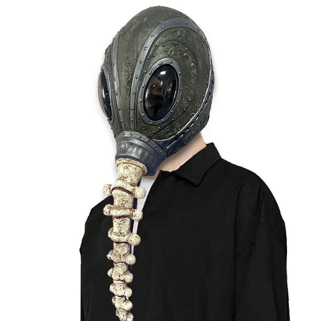 The Sandman Latex Mask – God of Dreams Horror Headgear for Halloween and Cosplay