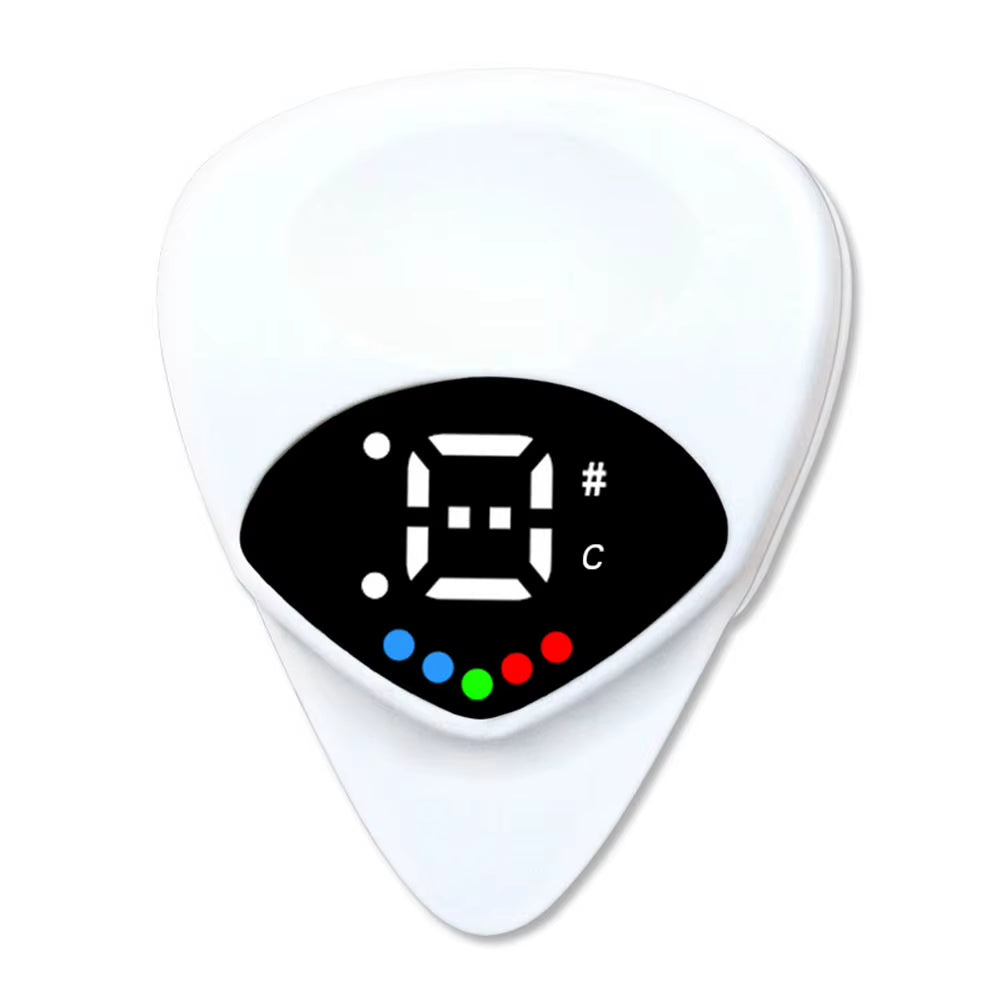 2-In-1 Guitar Picks Tuner Tunning Guitar Tuners Pick for Acoustic Electric Guitar Bass Mandolin without Battery Guitar Parts