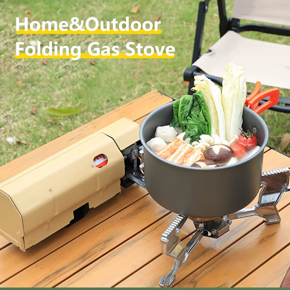 Portable Folding Cassette Stove – Lightweight, Powerful & Built for Outdoors