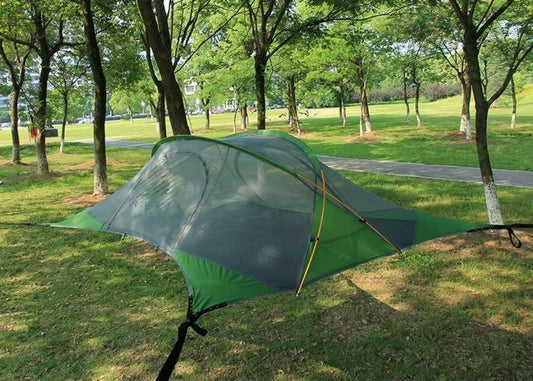 Large Portable Tree Tent for 2-4 Persons - Ideal for Family Tree Tents, Outdoor Activities, Hiking, and Travel.