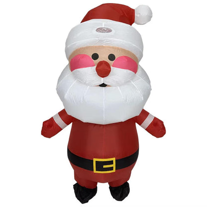 Inflatable Christmas Costumes – Humorous Holiday Outfits for Adults & Kids.