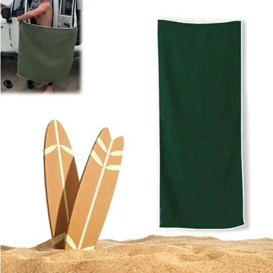 Magnetic Beach Towel – Quick-Dry, Sand-Resistant & Travel-Ready (190×76cm).