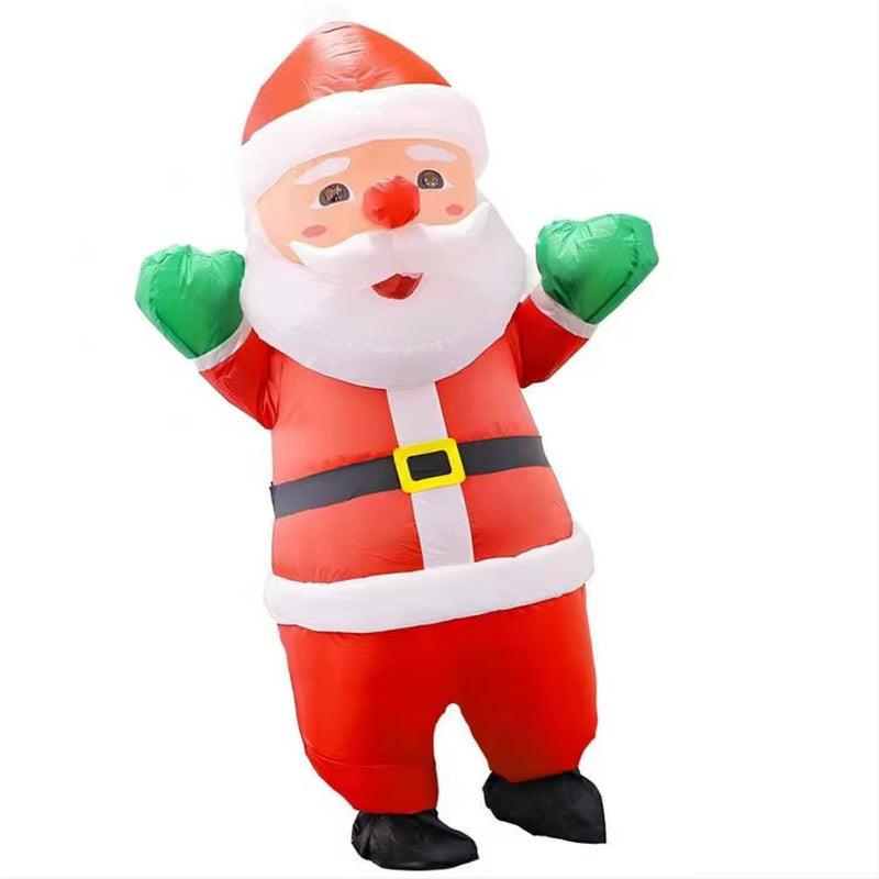 Inflatable Christmas Costumes – Humorous Holiday Outfits for Adults & Kids.