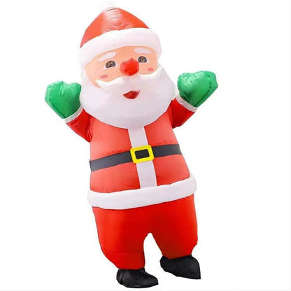 Inflatable Christmas Costumes – Humorous Holiday Outfits for Adults & Kids.