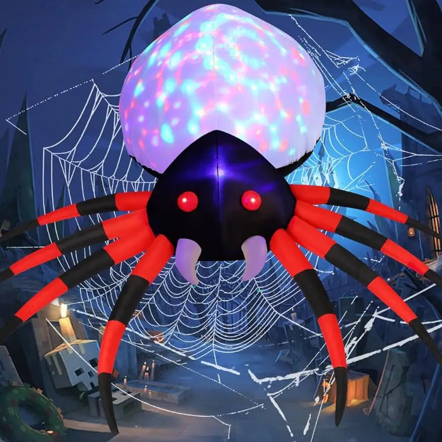 Giant Inflatable LED Halloween Decor for Indoor & Outdoor Parties, Gardens, and Lawns