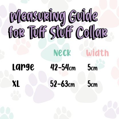 Lazy Sloth tactical dog collar in mint green with sloth print, 5cm wide, heavy‑duty buckle for large breeds