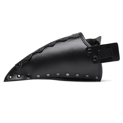 PU Leather Plague Doctor Mask – Steampunk Gothic Costume Prop for Halloween, Cosplay & Masquerade Events