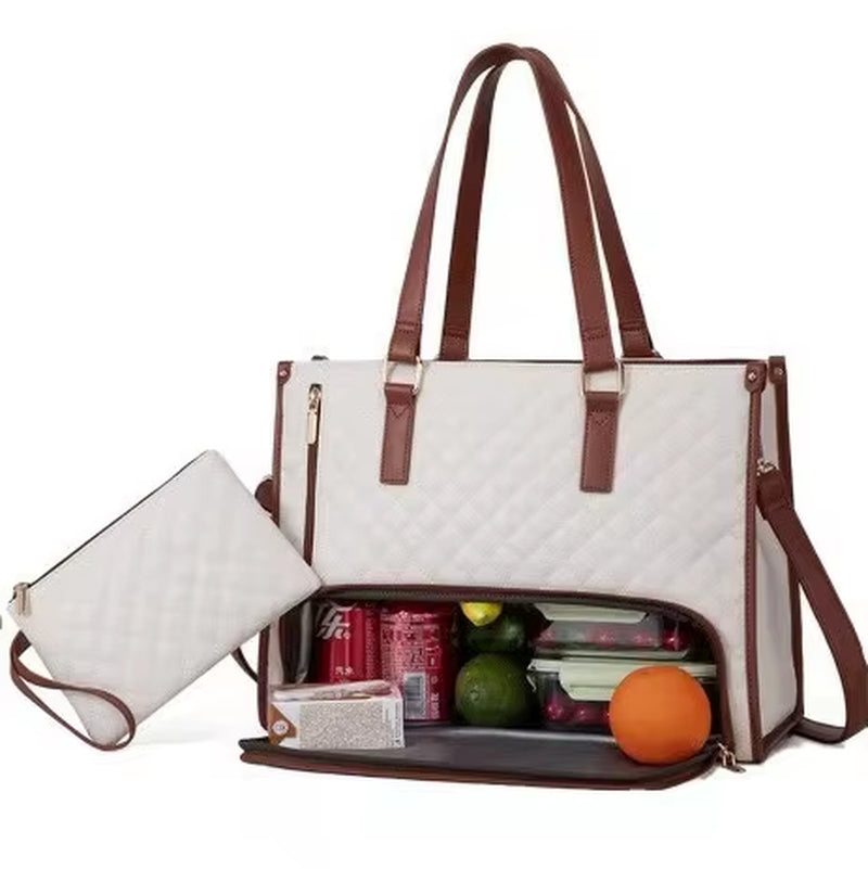 Convertible Lunch Tote Bag – Insulated, Waterproof & Spacious Work, Travel & Play