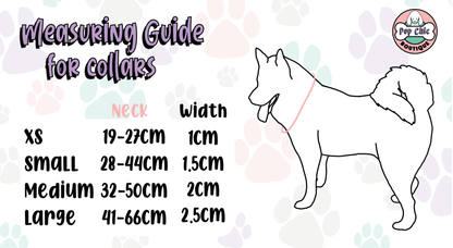 Daydreams & Unicorns dog collars, purple base with rainbow & unicorn print, adjustable standard & tactical styles