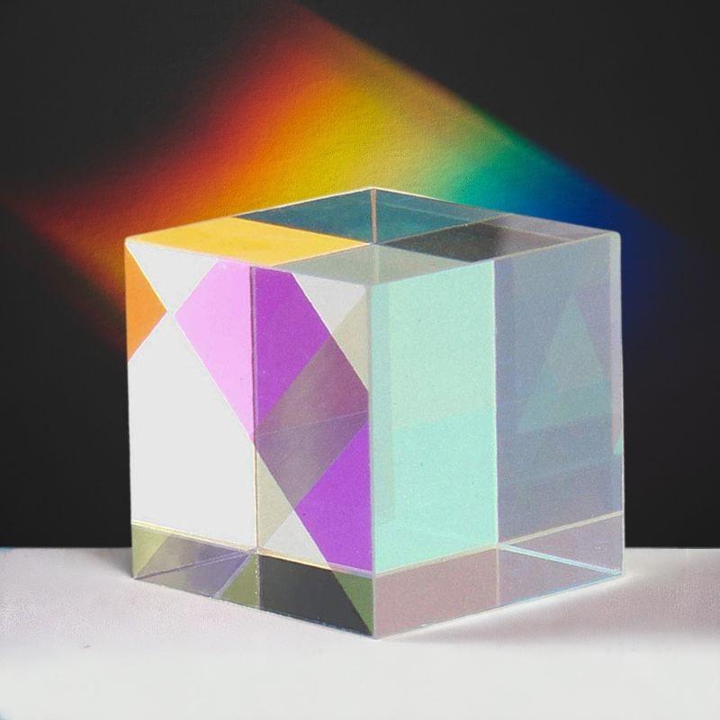 Dichroic Prism Cube – Light in a Cube.