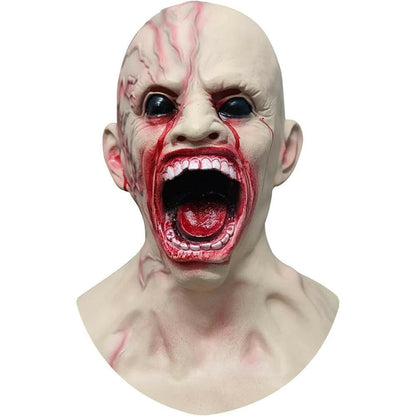 Zombie Latex Mask – Realistic Horror Face Prop for Halloween and Cosplay