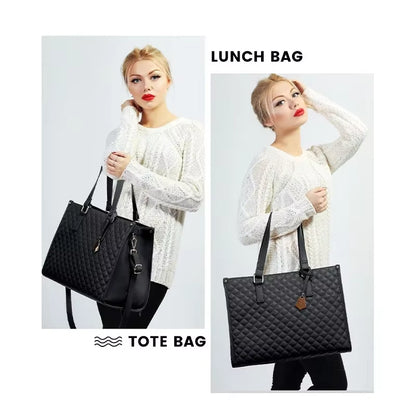 Convertible Lunch Tote Bag – Insulated, Waterproof & Spacious Work, Travel & Play