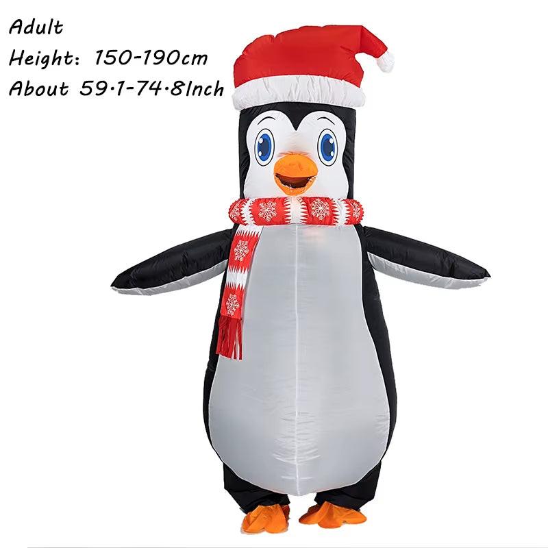 Christmas Inflatable Costume – Gingerbread, Santa, Snowman & More | Adult & Kids Sizes for Holiday Parties & Cosplay.
