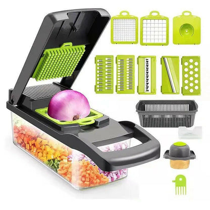 Eco-friendly vegetable slicer designed for efficient and sustainable kitchen use