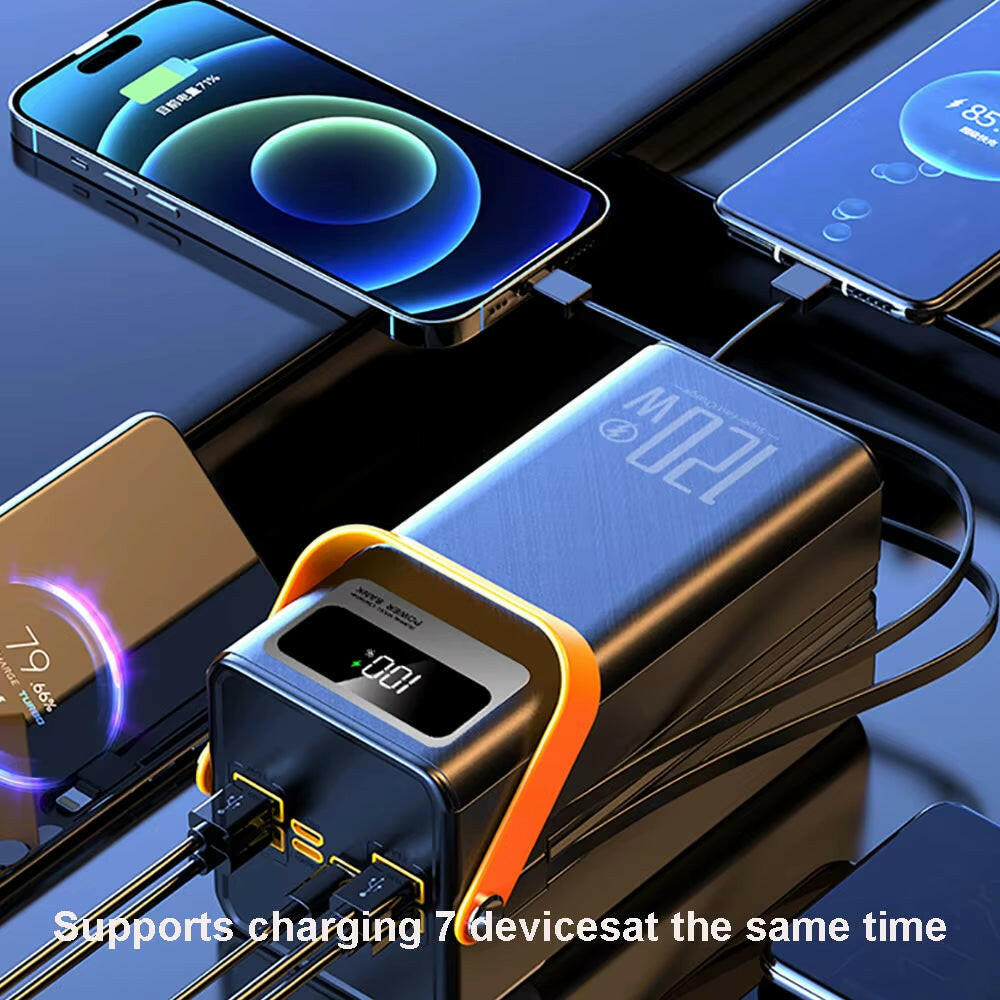 120W Portable Power Bank – High-Capacity Charging for Home & Camping!.