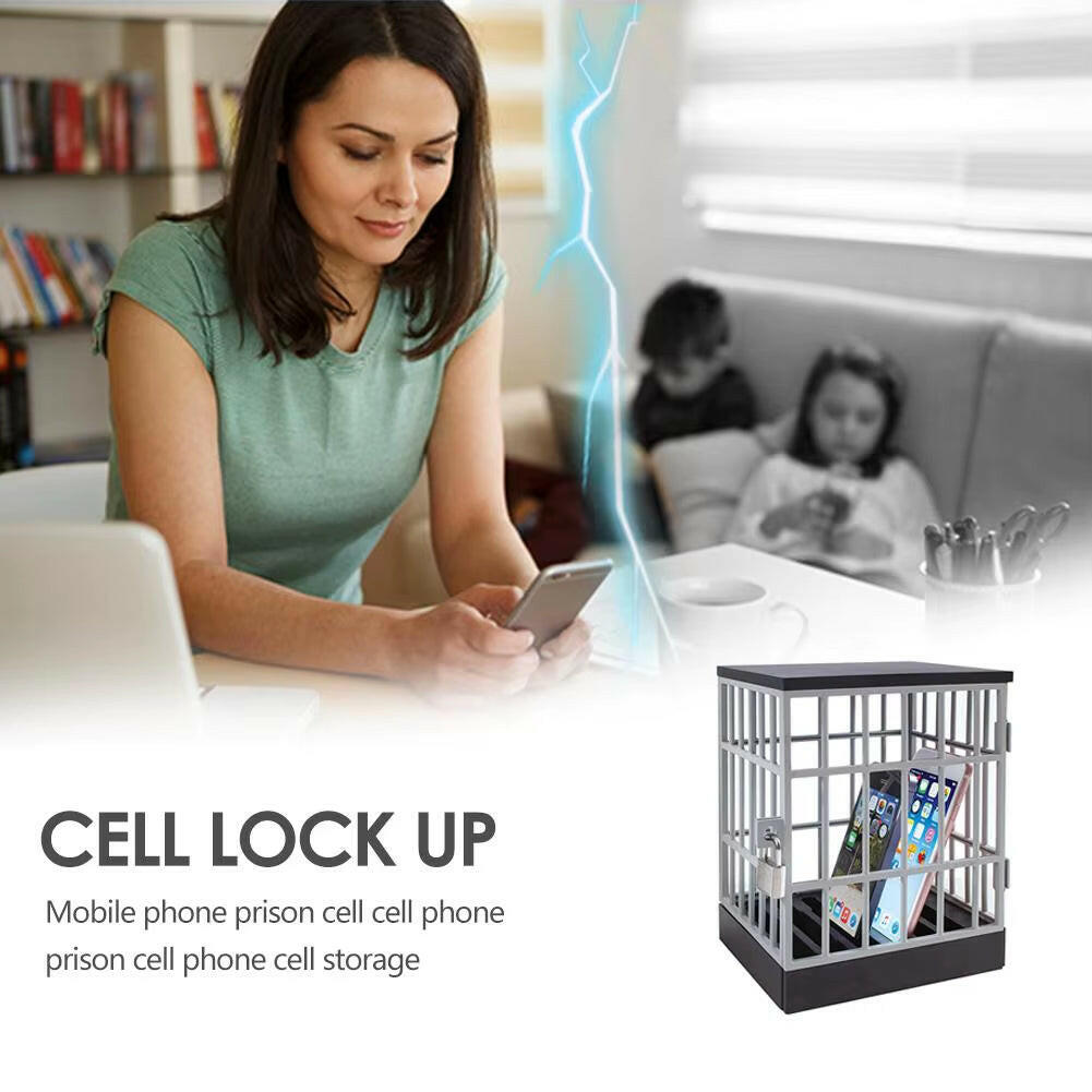 Cell Phone Jail: The Ultimate Lockable Solution for No-Screen Time!.