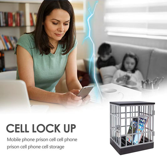 Cell Phone Jail Mobile Phone Prison with Lock!  Perfect for No-screen time!