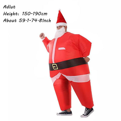 Christmas Inflatable Costume – Gingerbread, Santa, Snowman & More | Adult & Kids Sizes for Holiday Parties & Cosplay.