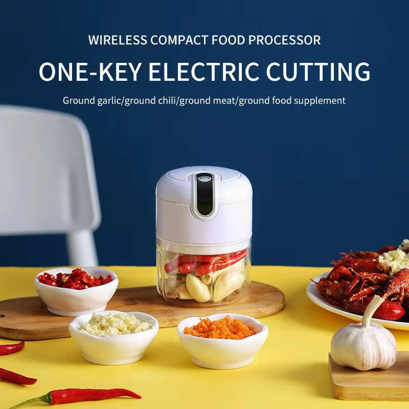 Electric Garlic Masher Portable Chopper – Effortless Food Prep Made Simple 🔪✨.