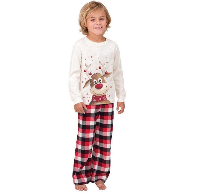 Matching Christmas Pajamas – Festive Family Sets with Reindeer.