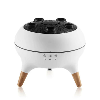 Elevate Your Environment with the Flame Aromatherapy Essential Oil Diffuser - 250ml Mini Humidifier for Home & Large Spaces.