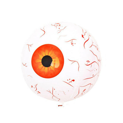 2025 Giant Inflatable Eyeball Balloon – 40cm Bloodshot Halloween Prop for Parties, Haunted Houses & Horror Decor