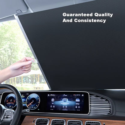 Cordless retractable roller shades for cars, vans & SUVs. Total blackout, UV protection & no-tool installation. Stay cool, private & stylish on the road!