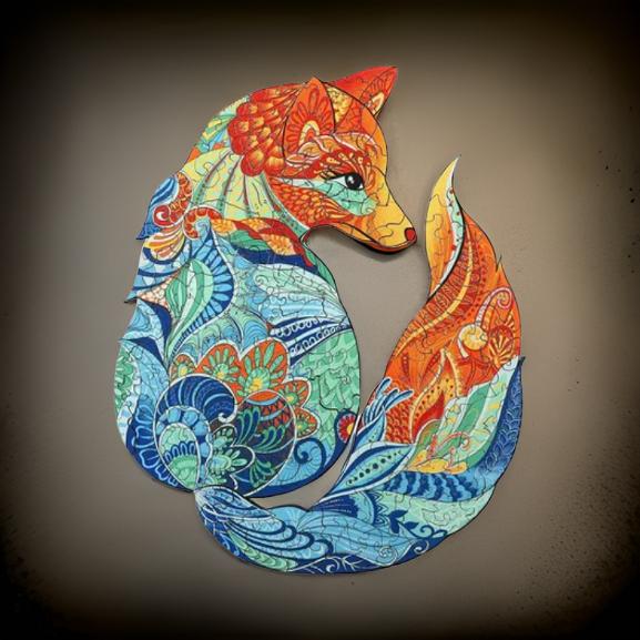 Wooden Animal and Nature Puzzles.